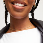 Chain charm necklace